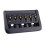 Guitar Bridge with Copper Fixed Saddles and Zinc Block Replacement Part Black 1