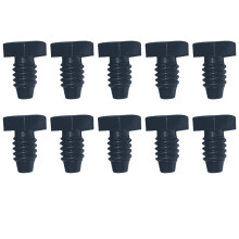 Wear Resistant Plastic Cue End Protectors Enduring Use Shockproofed for Player type A
