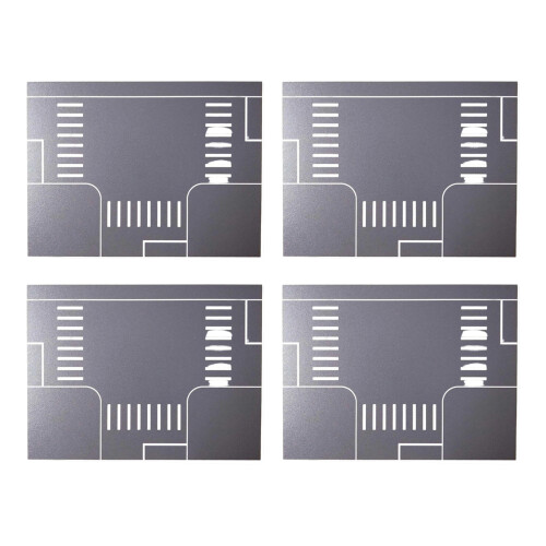 Child Safe Modular Street Plates With Interlocking Design For Creative T shaped road