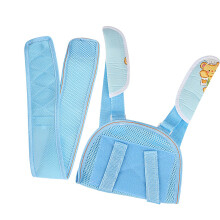 Quick Adjust Arm Sling Breathable Wrist Support For Kids Reinforced Straps Blue S