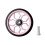 Quiet Rolling Wheel For Bicycles High Elastics Rubber Folding Quick Install Pink 1