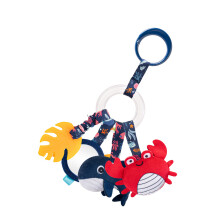 Infant Soothing Toy Bed Rattle Hanging Accessories Suitable for Newborns Babies whale