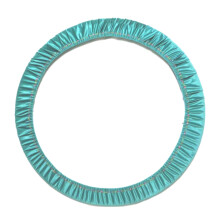Deluxes Velvets Gymnastics Rings For Exercise Hoops Comfortable Trainings Aid Blue