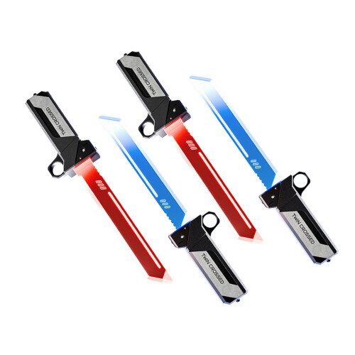 Interlocking Double Blade Light Sabers Featuring Safe ABS Material for Kids 2