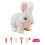 Realistic Sounding Electrc Plush Pet Toy With Interactive Movement For Kids Gift A 1