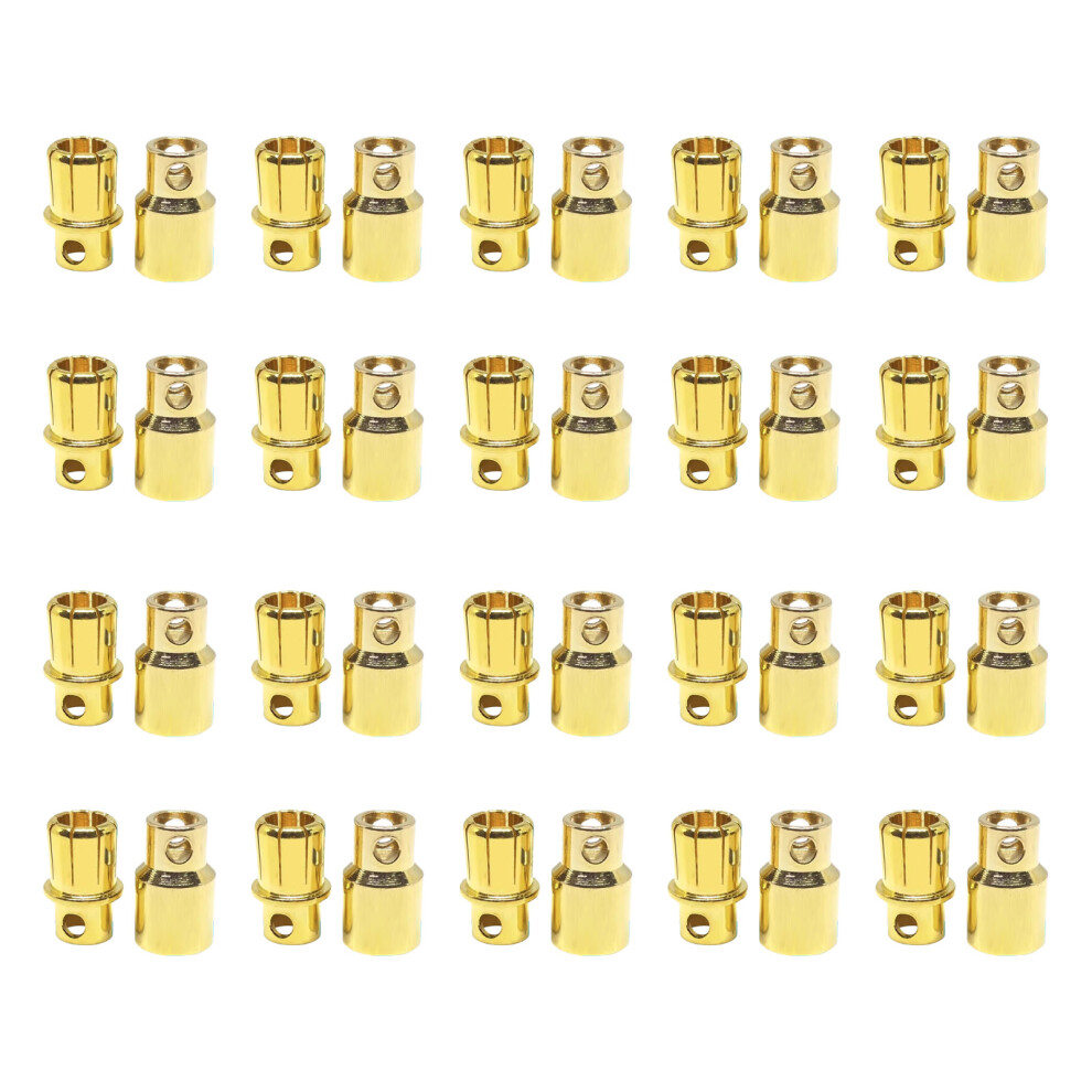 High Conductivity Gold Plated Copper Banana Plugs For Motor Esc Connection 8Mm 7696002370963