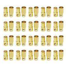 Universal Motor ESC Banana Plugs with Gold Plating for Enhanced Conductivity 6mm