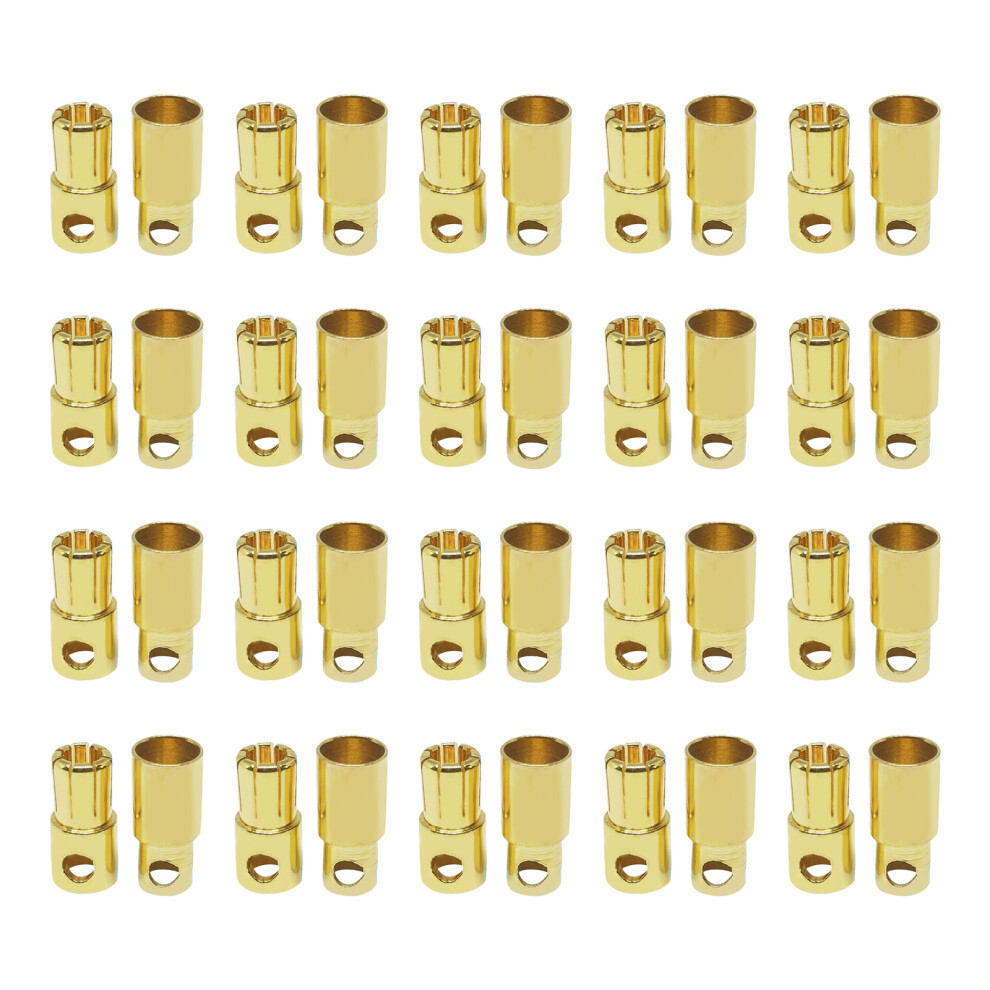 Universal Motor Esc Banana Plugs With Gold Plating For Enhanced Conductivity 6Mm 7696002370772