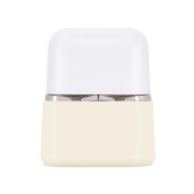 Travel Size Liquid Containers Safe Materials Leak Resistant Capsule For Toiletries Beige 2