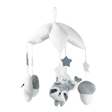 Soft Rotating Animal Bed Bell Crib Mobile Music Box Infant Musical Nursery Toy F