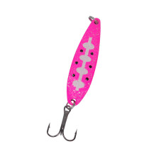 Treble Hook Sequins Baits Casting Fishing Baits Metal Construction Spoon Lures A03