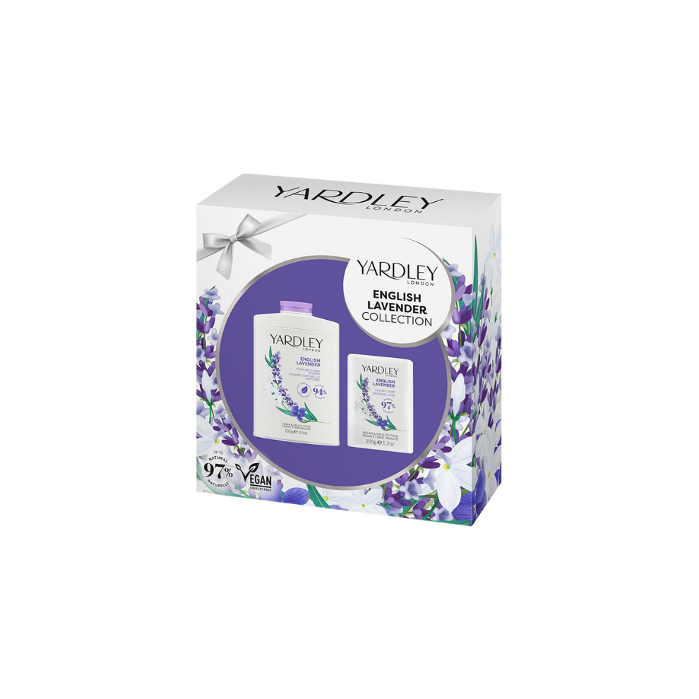Yardley English Lavender Body Powder & Soap Gift Set