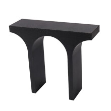 Miniature Fireplaces Model Figure For Kids Adult Collectors 1/12 Scale Black single arch
