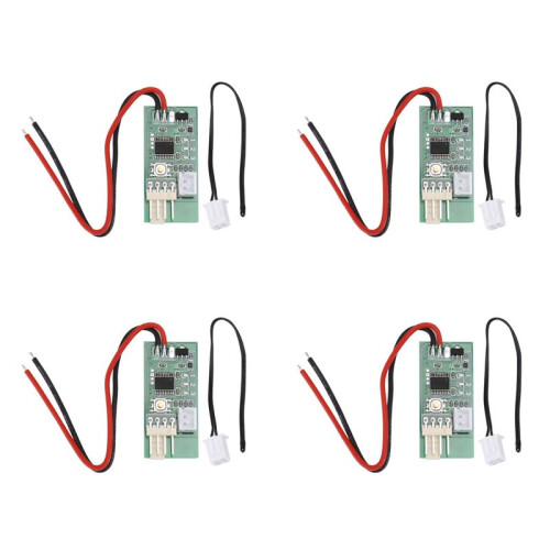 4X  12V 4 Wire PWM Fan Temperature Control Speed Controller Governor Regulator for PC Computer CPU Fan Cooler Alarm