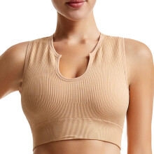 Multifunctional Anti Bounce Athletic Bra Quick Dry Fabric for Yogas and Joggings Color M