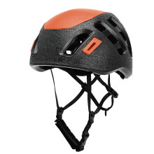 Outdoor Safety Helmet Shock Absorption Climbing Helmet with Ventilation Hole Or ange S