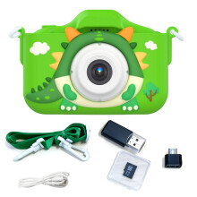 Creative Photography Tool For Children 48MP Resolution 1080P Videos 8X Zoom Green 2