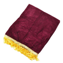 Washable Velvet Dust Cover for 61 Key Keyboard Universal Fit Easy Clean Fabric Maroon red