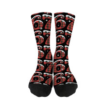 Cartoon Sports Socks Slip Resistant Athletic Socks for Adult Daily and Fitness 11