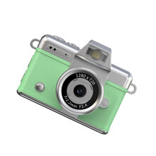 Large Capacity Thumb Camera Storage Day night 128GB Save Photos Videos Time Green