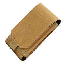 Outdoor Belt Pouch 6Inch Phone Holder Bag Waterproof Oxford Fabric Waist Pack sand color