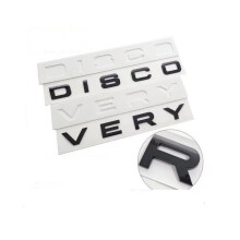 For Discovery Sport 2015-2023 Black Front Hood Letter Emblem