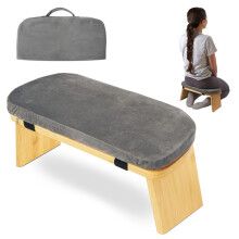 Ergonomic Stalk Reflection Stool Pliable Plans Soft Pillow Carry Bag Included Green