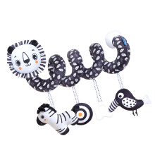 Sensory Crib Mobile Hanging Pendant Soft Plush Animal Toy for Babies Soothing L