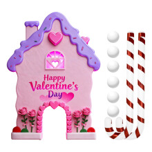 Gingerbreads Golf Game For Valentines Day with 6 Soft Balls And Club Holiday Gift 2