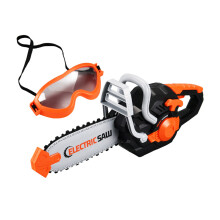 Interactive Educational Toy Set for Boys Repair Chainsaw and Safety Goggles