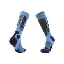 Winter Sports Thermal Sock Seamlessly Construction Sweat Absorption medium. blue M
