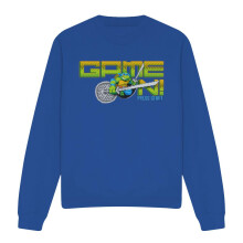 (M, Royal Blue) Teenage Mutant Ninja Turtles Unisex Adult Game On! Sweatshirt