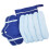 1set/8pcs Fleece Reusing Sanitary Pad Washable Breathable Menstrual Pad 1