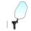 Rear View Mirror, 360 Degree Adjustable Rotatable Handlebar Mounted Bikes black left 1