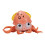 Cute Mechanical Bath Toy For Children Pull String Activated Crawler Pink 1