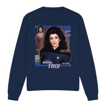 (XL, Navy) Star Trek Unisex Adult Deanna Troi Sweatshirt