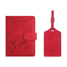 Suitcase Cover Rfids Blocking Passports Book Wallet Case International Must Have Red