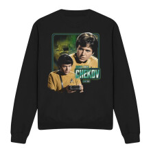 (L, Black) Star Trek Unisex Adult Chekov Sweatshirt