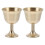 Set di 2 bicchieri da vino in rame Barware, resistenti e durevoli. 1