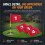 4 Pcs Numbered  Flag for  Practice Putting Green Flags for Yard, Portable  Green Practice 6