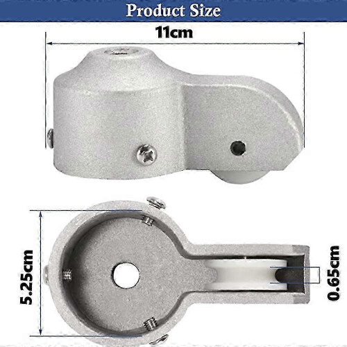 Flagpole accessory for aluminum alloy cap, secure flag mounting