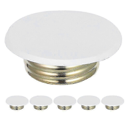 White Escutcheon Plate for Sprinkler, 8pcs Concealed Cover Replacement