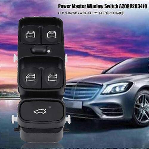 Control eléctrico de las ventanillas delanteras para Mercedes Clase C C180 C200 2