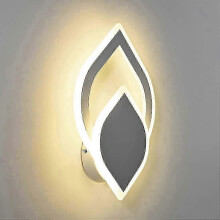 Faretto a LED per corridoio, moderno faretto da parete orientabile, luce bianca fredda.
