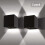 Modern Waterproof Wall Light for Indoor Installation, 10W Adjustable Cold White 6000K 1