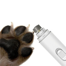 Electric Pet Nail Grinder for Dog Cat, Large Dogs Nail Supplies for Professionals,Pets Paws Grooming Tool Black