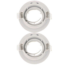 Downlight Mounting Bracket for MR16 GU10 Spotlights Ceiling Holder White