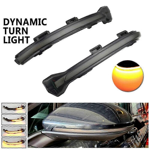 LED rearview turn light for Golf 7 with blue dynamic effect 1