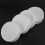 Plastic jar caps for 70mm mouth - 10pcs ribbed lids 3