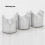 HIFI Cable Tray Stand Spike Silver Power/Speaker Riser Booster Cable Feet Wire Stabilizer Cable Holder Crimp Cable 2